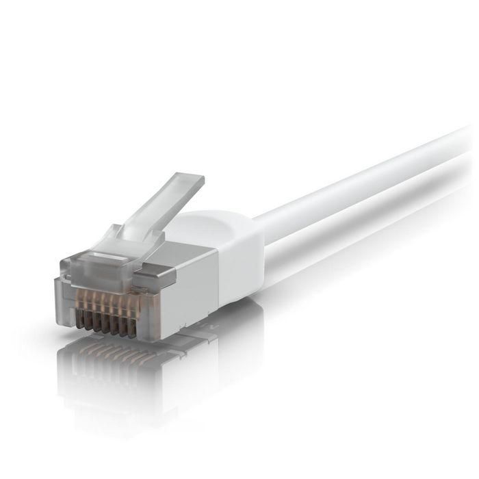 Ubiquiti 3 m, Cat 6A, up to 10 GbE, PoE++, thermoplastic elastomer (TPE), white 2 Ubiquiti 3 m, Cat 6A, up to 10 GbE, PoE++, thermoplastic elastomer (TPE), white 2