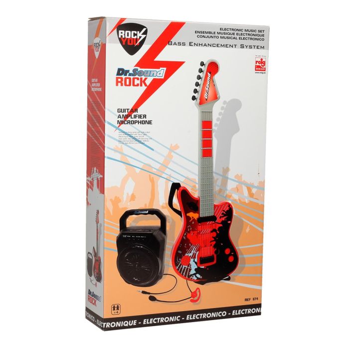 Guitarra Eléctrica Y Bafle Real 874 Reig 4 Guitarra Eléctrica Y Bafle Real 874 Reig 4