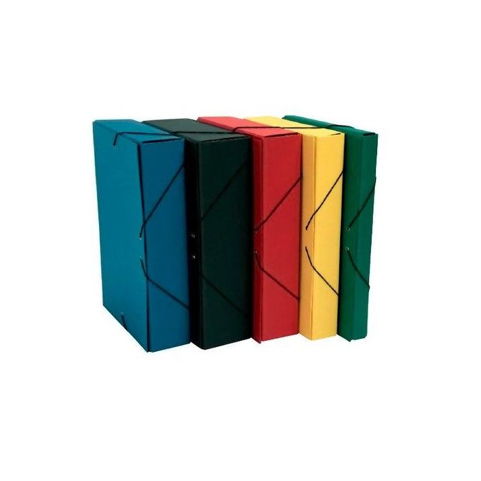 Carpeta De Proyectos Mariola Canarias Carton Forrado Geltex Armada Cierre Gomas 12Cm Negro