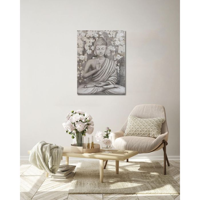 DKD Home Decor Cuadro Oriental Buda Dorado Granate Lienzo Pino 2.7 x 80 x 60 cm (2 Unidades) 6 DKD Home Decor Cuadro Oriental Buda Dorado Granate Lienzo Pino 2.7 x 80 x 60 cm (2 Unidades) 6