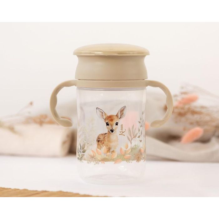 Taza De Entrenamiento Step 3 Ciervo Beige 330 mL Taza De Entrenamiento Step 3 Ciervo Beige 330 mL