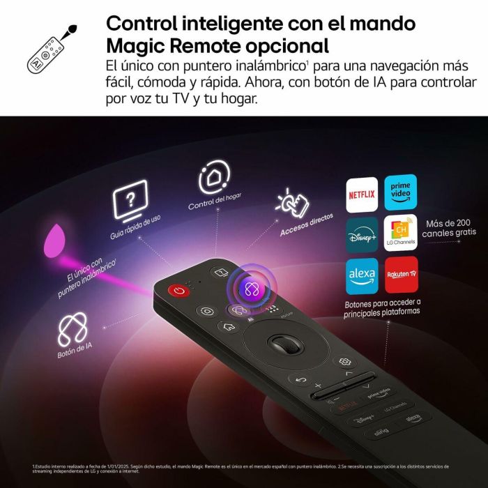 LG 86UA75006LA Televisor 86" 4K UHD Smart TV webOS HDR10 Pro Procesador Alpha 7 AI Gen8 60Hz Gaming VRR WiFi LED 9 LG 86UA75006LA Televisor 86" 4K UHD Smart TV webOS HDR10 Pro Procesador Alpha 7 AI Gen8 60Hz Gaming VRR WiFi LED 9