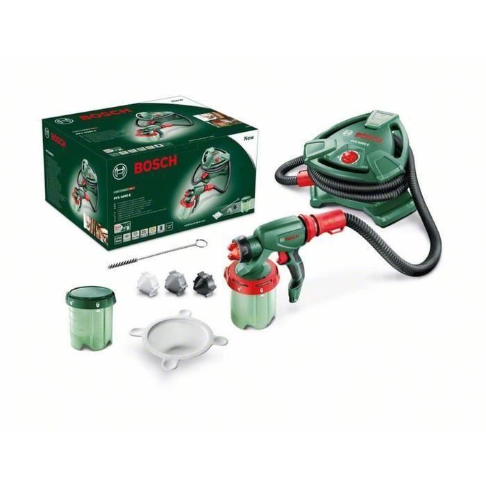Pistola de pintura BOSCH PFS 5000 E - 1200 W - Caudal: 500 ml / min + Mezclador 2 Pistola de pintura BOSCH PFS 5000 E - 1200 W - Caudal: 500 ml / min + Mezclador 2