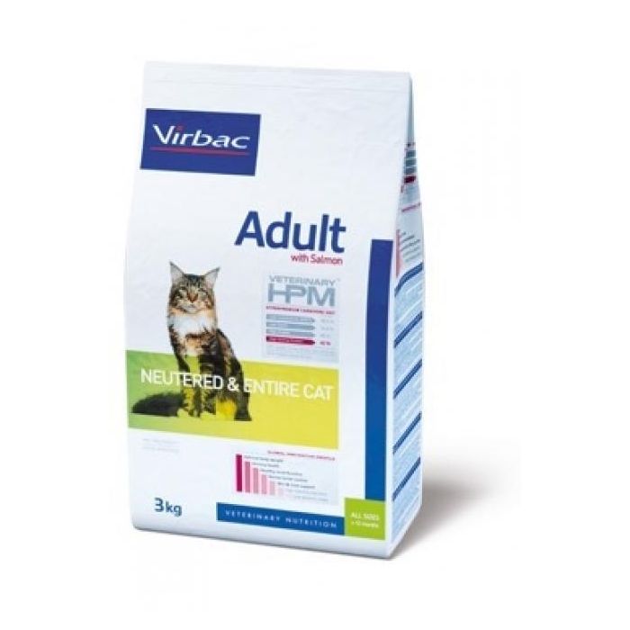 Virbac Adult Neutered & Entire Cat C- Salmon 3 kg Hpm