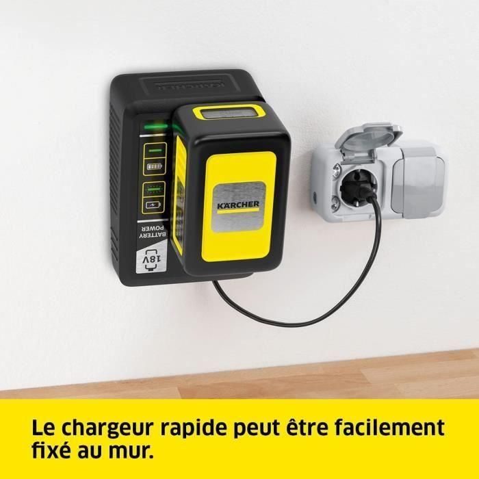Juego de baterías + cargador KARCHER Power 18V / 5 Ah 5 Juego de baterías + cargador KARCHER Power 18V / 5 Ah 5