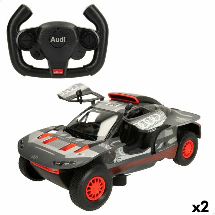 Coche Radio Control Audi 1:14 33 x 14 x 16 cm (2 Unidades) 0 Coche Radio Control Audi 1:14 33 x 14 x 16 cm (2 Unidades) 0