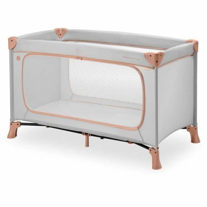 Hauck DREAM N PLAY PLUS HAU1731647228741 - Cuna de Viaje Plegable 60 x 120 cm - Desde el Nacimiento - Corcho Polvoriento