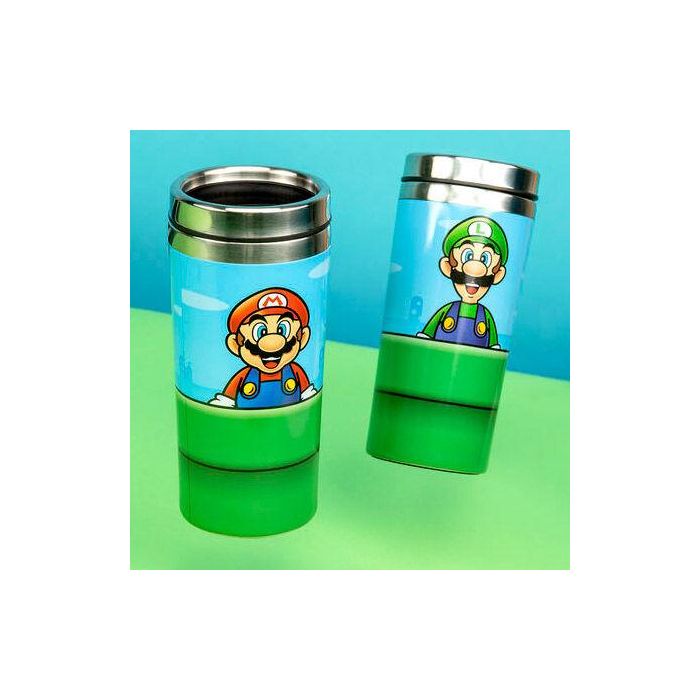 Taza viaje Tuberia Super Mario Nintendo 1