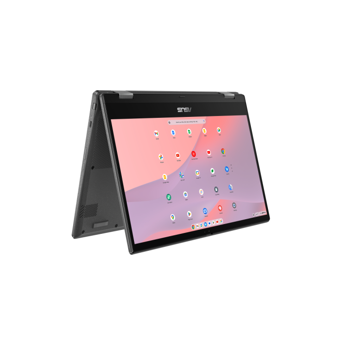 ASUS Chromebook CM14 Flip CL1402FM2A-EC0192 - Ordenador Portátil 14" Full HD (MediaTek Kompanio 520, 8GB RAM, 128GB eMMC, ARM Mali-G52 MC2, ChromeOS) Gris Gravidad - Teclado QWERTY español ASUS Chromebook CM14 Flip CL1402FM2A-EC0192 - Ordenador Portátil 14" Full HD (MediaTek Kompanio 520, 8GB RAM, 128GB eMMC, ARM Mali-G52 MC2, ChromeOS) Gris Gravidad - Teclado QWERTY español
