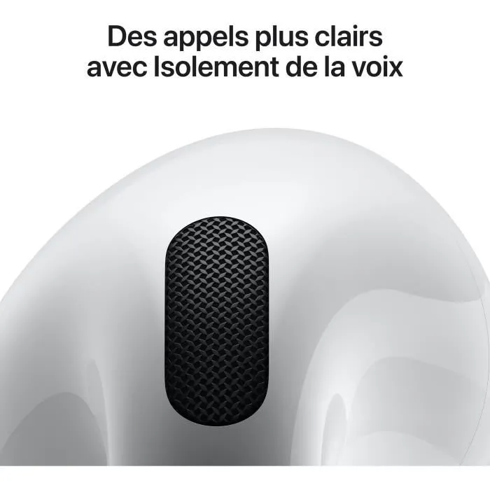 Apple AirPods 4 Auriculares TWS con Cancelación de Ruido Activa, Blanco 5 Apple AirPods 4 Auriculares TWS con Cancelación de Ruido Activa, Blanco 5