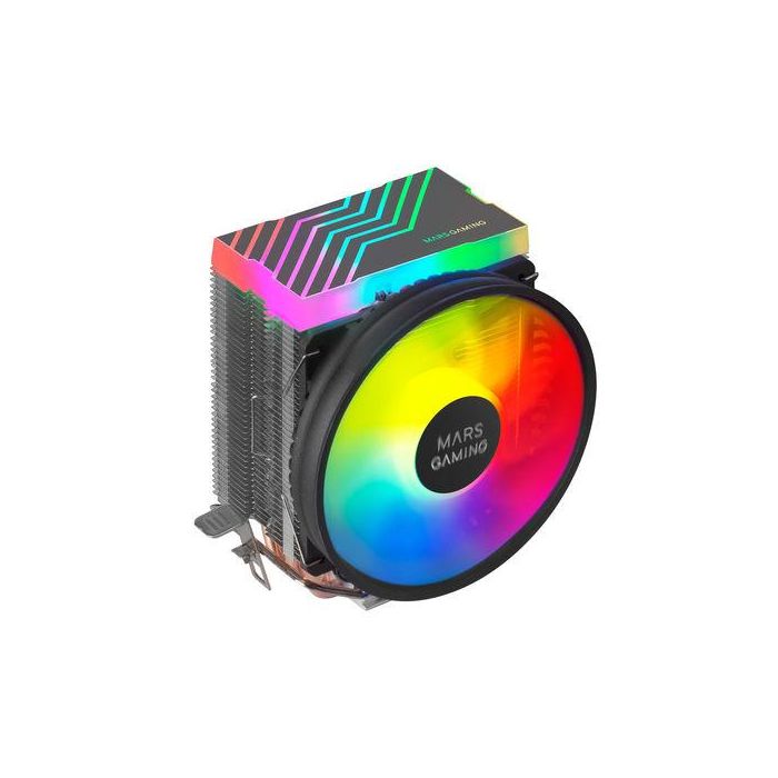 MARS GAMING MCPU33 Refrigerador CPU Multisocket Intel/AMD Negro ARGB 140W 3 Heatpipes 11cm MARS GAMING MCPU33 Refrigerador CPU Multisocket Intel/AMD Negro ARGB 140W 3 Heatpipes 11cm