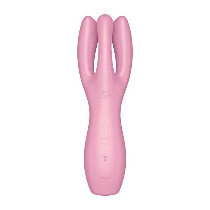 SATISFYER Threesome 3 Vibrador Rosa para Mujer 3 SATISFYER Threesome 3 Vibrador Rosa para Mujer 3