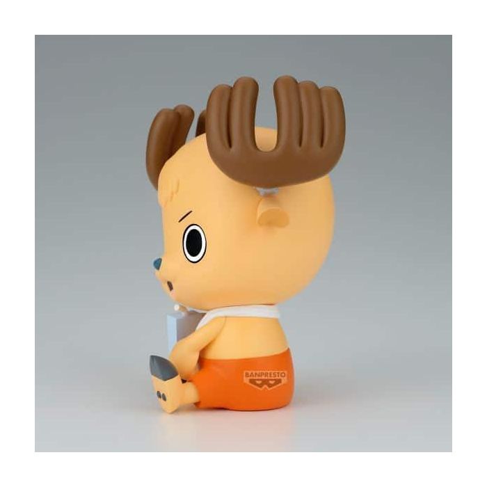 Banpresto BP29524P Figura Chopper One Piece Sofvimates Whole Cake Island After A Bath Ver. PVC/ABS 11cm 3