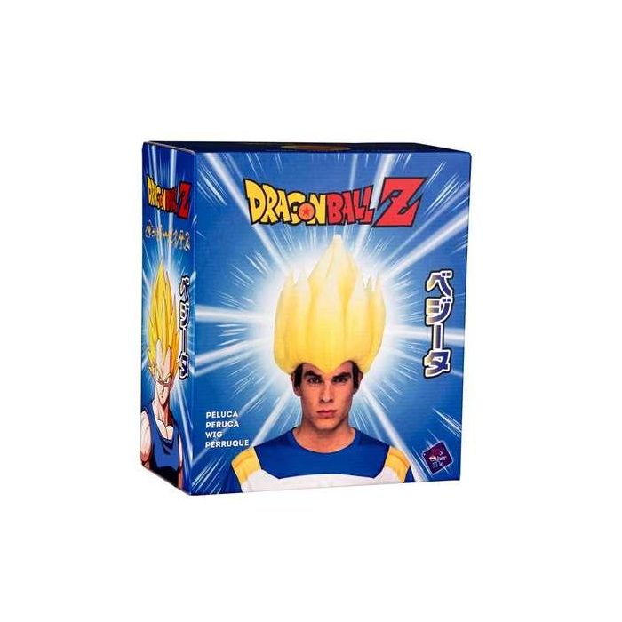 My Other Me Peluca Sayan Vegeta para Adulto Talla Única Amarillo 100% Poliéster 2