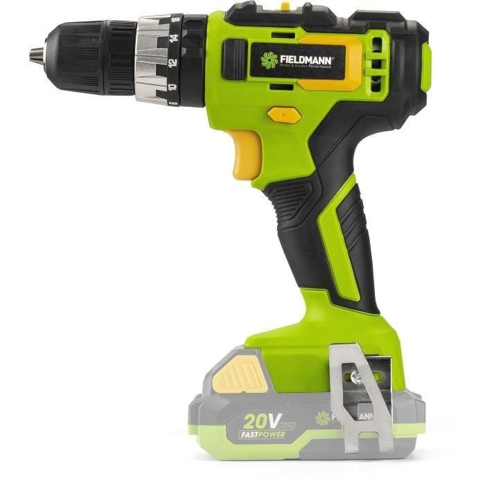Taladro de impacto inalámbrico - FIELDMANN - 20 V - 35 Nm - Batería y cargador no incluidos Taladro de impacto inalámbrico - FIELDMANN - 20 V - 35 Nm - Batería y cargador no incluidos