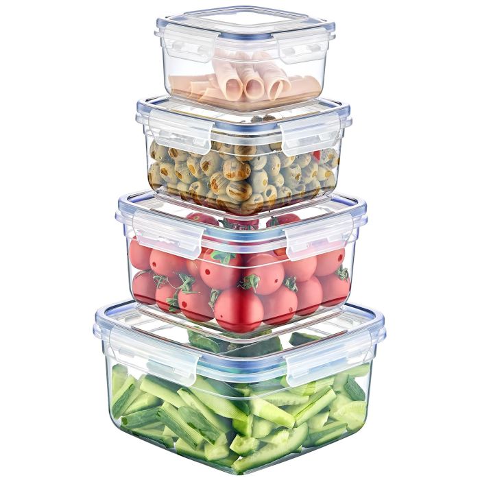 Set de 3 fiambreras herméticas Dem 500, 900, 1500 ml (6 Cajas) 1 Set de 3 fiambreras herméticas Dem 500, 900, 1500 ml (6 Cajas) 1