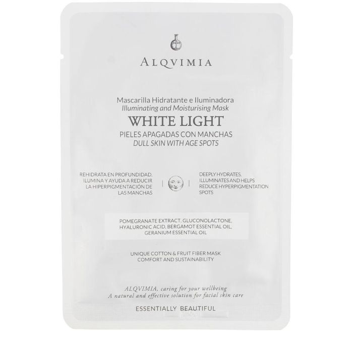 Alqvimia Mascarilla Facial White Light Hidratante Iluminadora 1 u Alqvimia Mascarilla Facial White Light Hidratante Iluminadora 1 u
