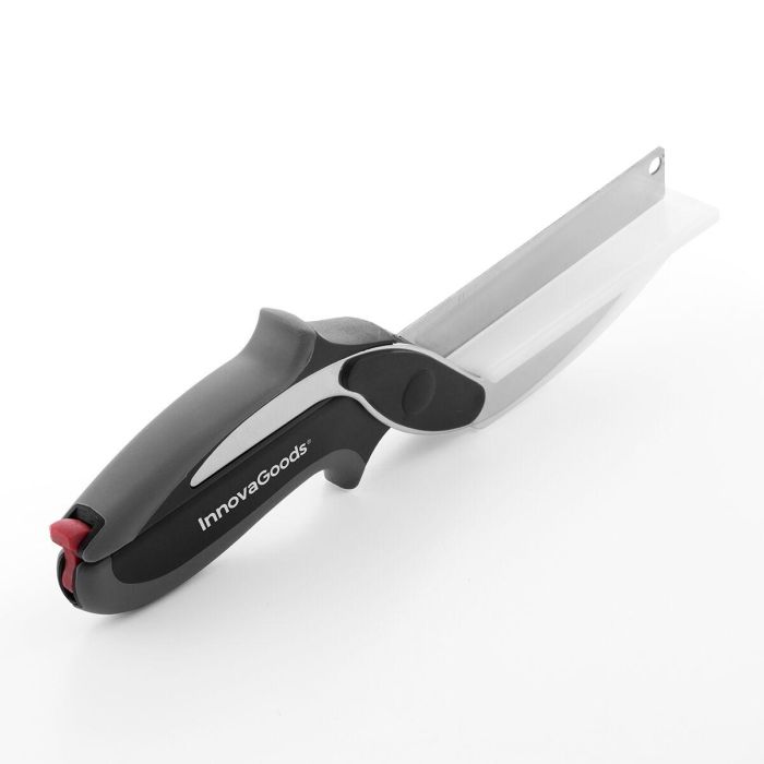 Cuchillo-Tijera con Mini Tabla de Cortar Integrada Scible InnovaGoods 3