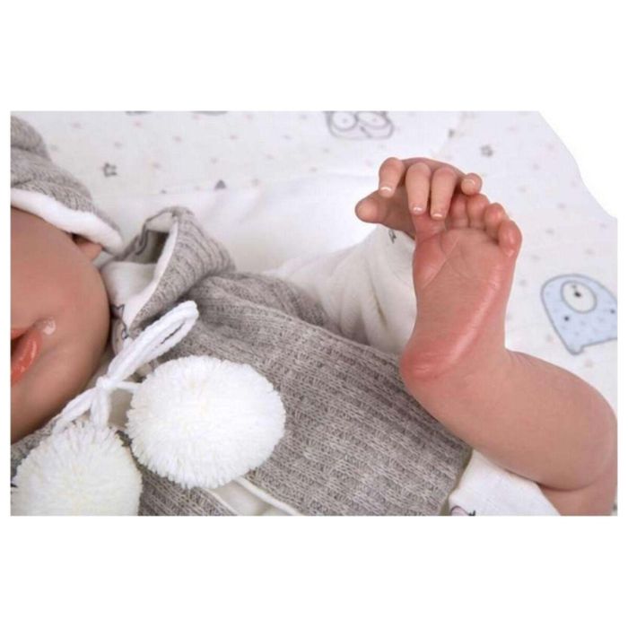 Muñeca reborn arias 40 cm vega con manta 3 Muñeca reborn arias 40 cm vega con manta 3