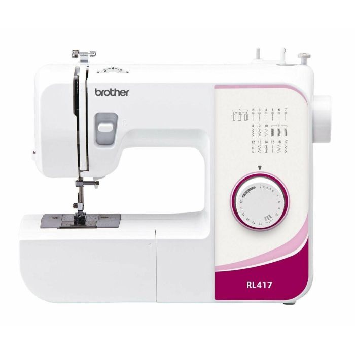 Brother RL-417 Máquina de coser mecánica con 17 funciones de costura, potente luz LED, brazo libre y 3 años de garantía 2 Brother RL-417 Máquina de coser mecánica con 17 funciones de costura, potente luz LED, brazo libre y 3 años de garantía 2