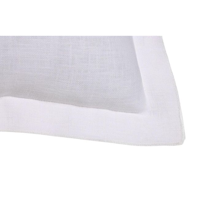 Cojin Cottage DKD Home Decor Blanco Roto 45 x 45 cm 2