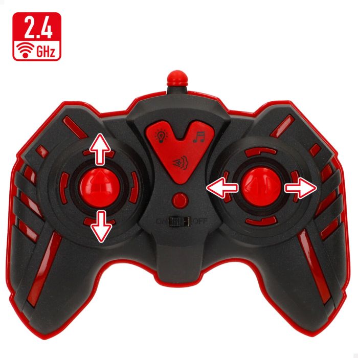 Coche Radio Control Speed & Go 1:16 23 X 15 X 19 CM (2 Unidades) 3