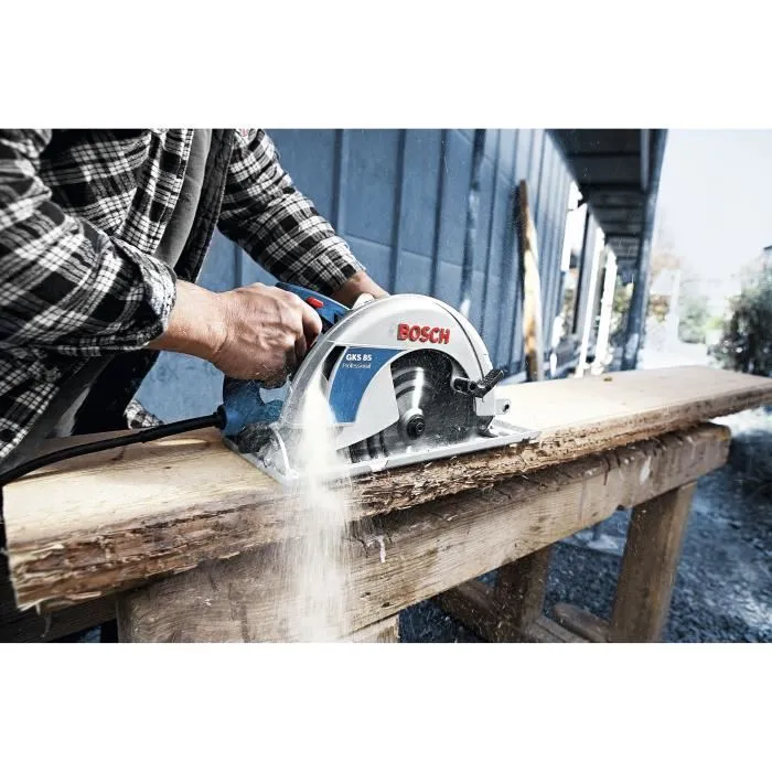 Bosch Professional Sierra Circular GKS 85 Profesional 2200W Hoja 235mm Capacidad Corte 85mm Caja Cartón 3