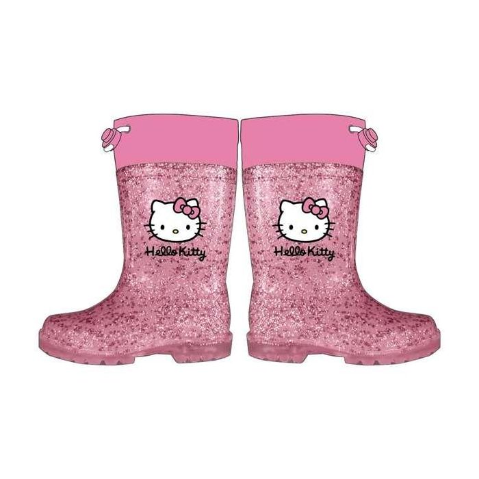 Cerdá Botas de Lluvia Hello Kitty T025 para Niña, PVC Fuchsia, Talla 25, Edad 3+ Años