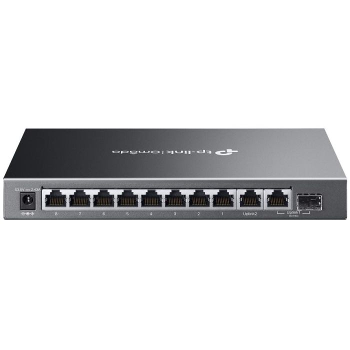 TP-LINK Omada ES210GMP Switch Gestionado Gigabit Ethernet 10 Puertos PoE Negro 1 TP-LINK Omada ES210GMP Switch Gestionado Gigabit Ethernet 10 Puertos PoE Negro 1