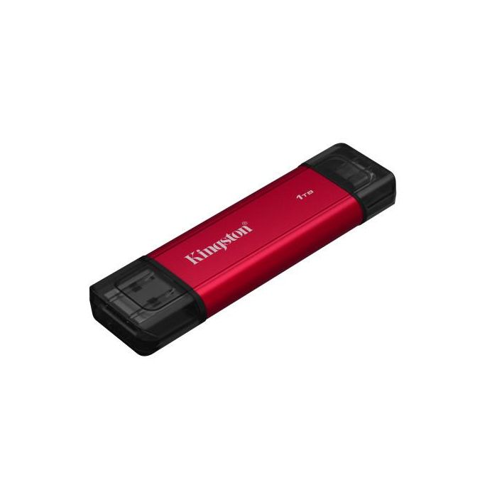 Kingston SPSD/1TB Disco Externo SSD Dual Portable 1TB USB Tipo-C y USB 3.2 Rojo Kingston SPSD/1TB Disco Externo SSD Dual Portable 1TB USB Tipo-C y USB 3.2 Rojo