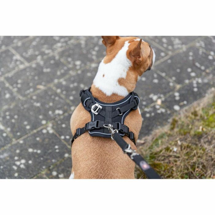 Arnés para Perro Trixie Premium FlexMesh Negro XS/S 17