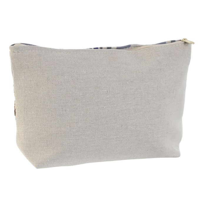 Neceser Mediterraneo DKD Home Decor Beige Lila 7 x 15 x 25 cm (12 Unidades) 2