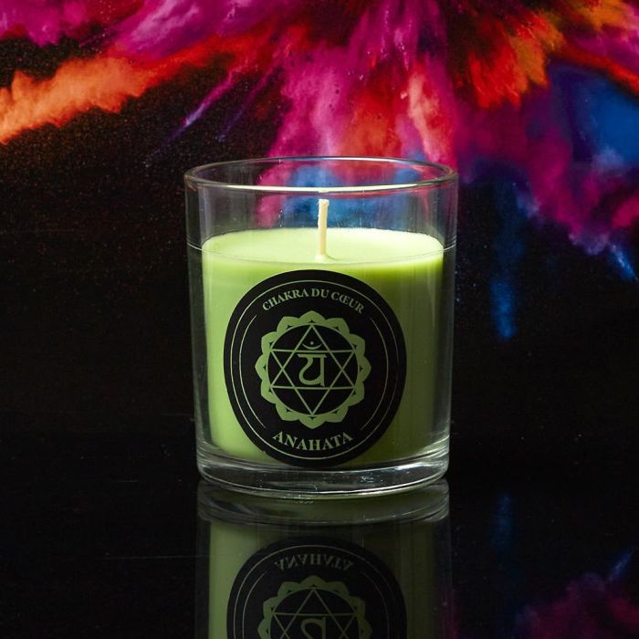 Vela Perfumada Vidrio Chakra Home Deco Factory 5