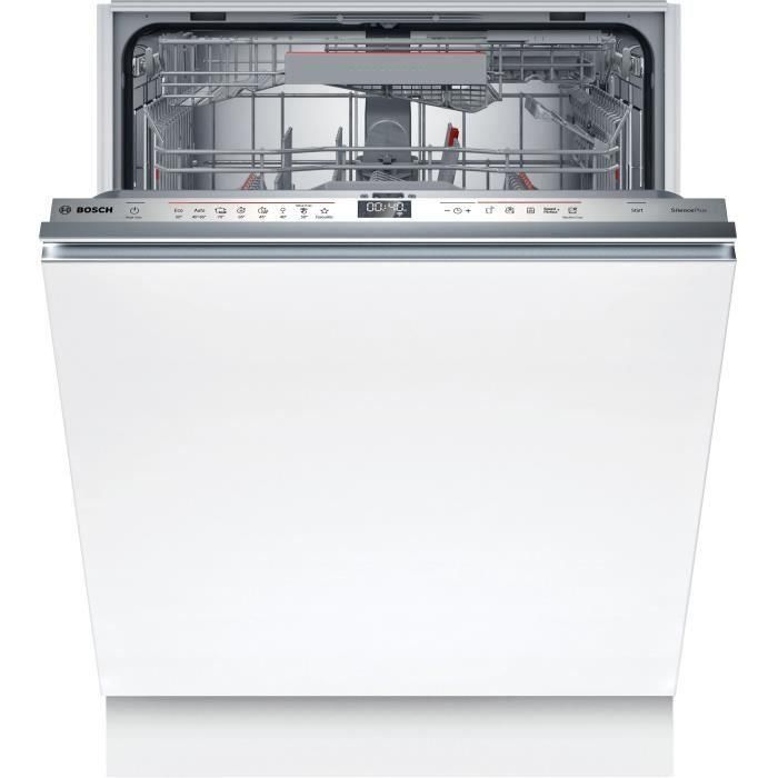 BOSCH SMV6EDX00E SER6 lavavajillas totalmente integrado - 13 cubiertos - Inducción - 42dB - Clase B - Blanco