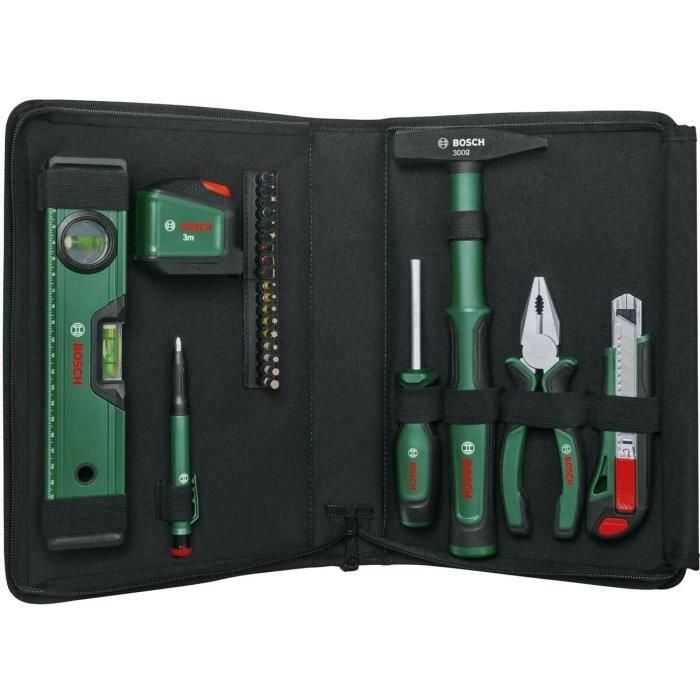 Juego de herramientas manuales universales Bosch 25 piezas 1