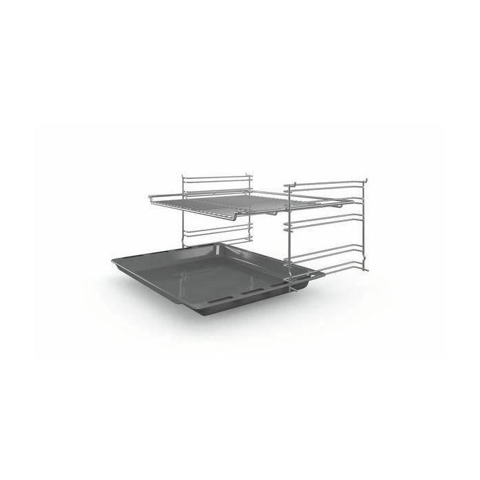 BOSCH HXR39IG20 - Cocina mixta - 3 quemadores de gas y 1 eléctrico - Horno multifunción ecológico - 66 L - A - L 60 cm - Blanco 4 BOSCH HXR39IG20 - Cocina mixta - 3 quemadores de gas y 1 eléctrico - Horno multifunción ecológico - 66 L - A - L 60 cm - Blanco 4