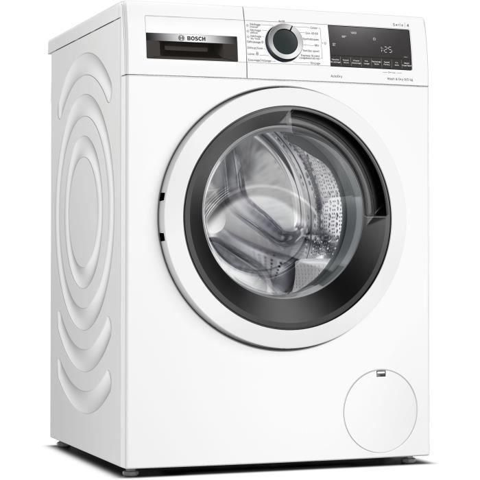 Lavadora-secadora BOSCH WNA144V0FR SER4 - 9/5 kg - Inducción - L60cm - 1400 rpm - Blanco 1 Lavadora-secadora BOSCH WNA144V0FR SER4 - 9/5 kg - Inducción - L60cm - 1400 rpm - Blanco 1