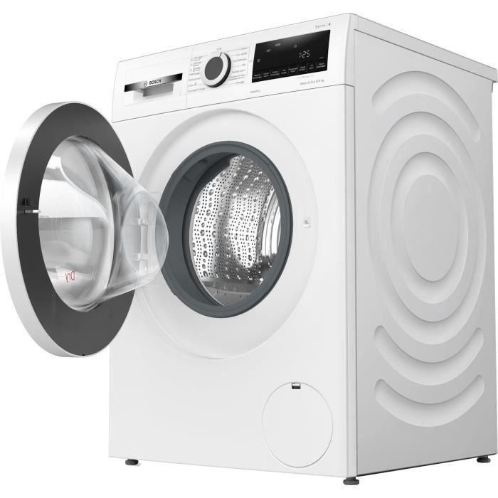 Lavadora-secadora BOSCH WNA144V0FR SER4 - 9/5 kg - Inducción - L60cm - 1400 rpm - Blanco 2 Lavadora-secadora BOSCH WNA144V0FR SER4 - 9/5 kg - Inducción - L60cm - 1400 rpm - Blanco 2