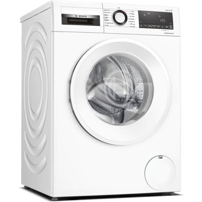 Lavadora ojo de buey BOSCH WGG04409FR SER4 - 9 kg - Inducción - L60 cm - 1400 rpm - Clase A - Blanco 1