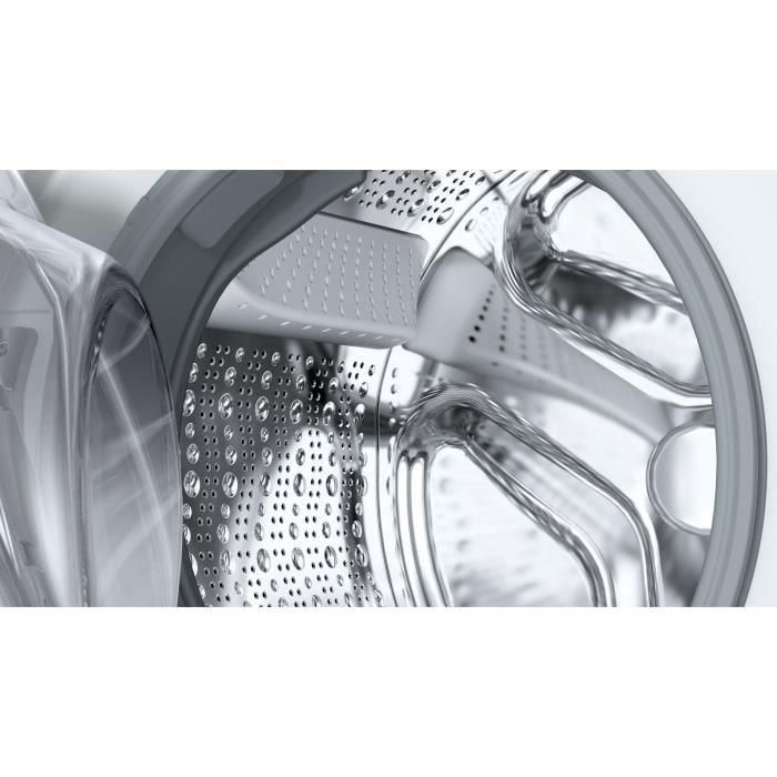 Lavadora ojo de buey BOSCH WGG04409FR SER4 - 9 kg - Inducción - L60 cm - 1400 rpm - Clase A - Blanco 4