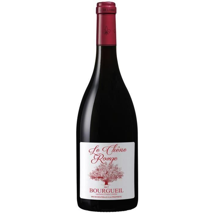 Le Chene Rouge 2017 Bourgueil - Vino tinto del Loira