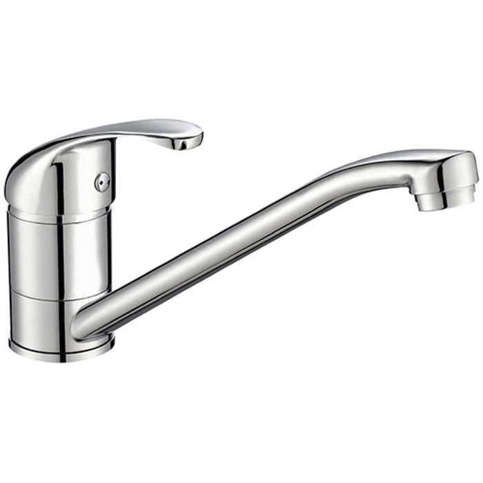 Grifo de cocina mezclador ROUSSEAU Belfort - Sin ducha de mano - Cromo Grifo de cocina mezclador ROUSSEAU Belfort - Sin ducha de mano - Cromo