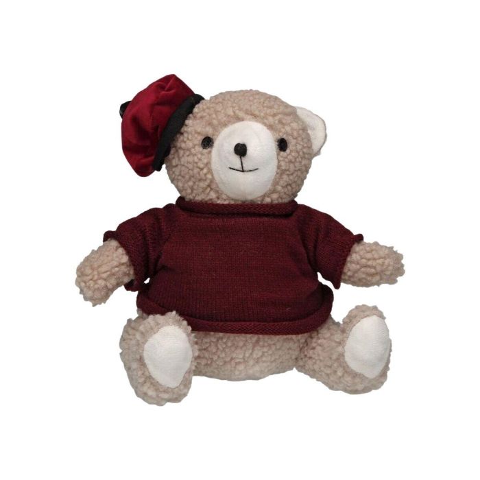 Sujetador de puerta Versa Poliéster Textil 20 x 20 x 28 cm Oso 1