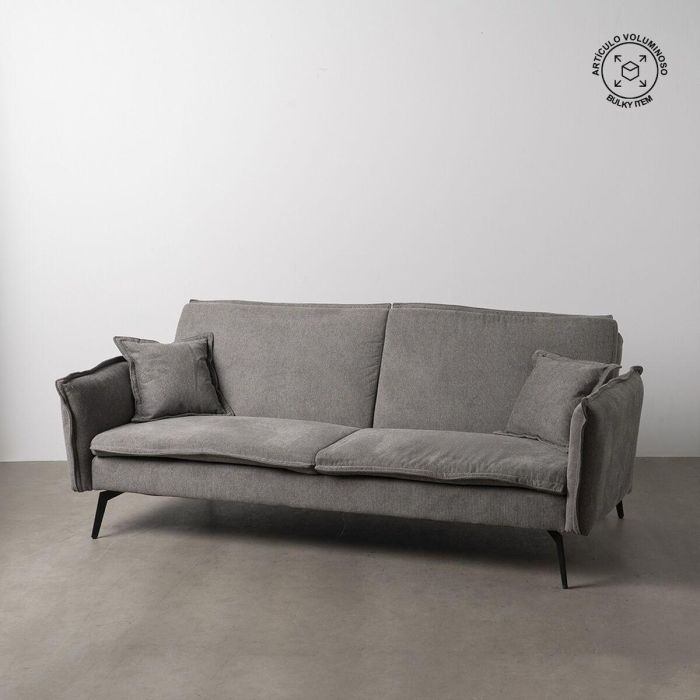 Sofá Cama Gris 214 x 106 x 84 cm 17