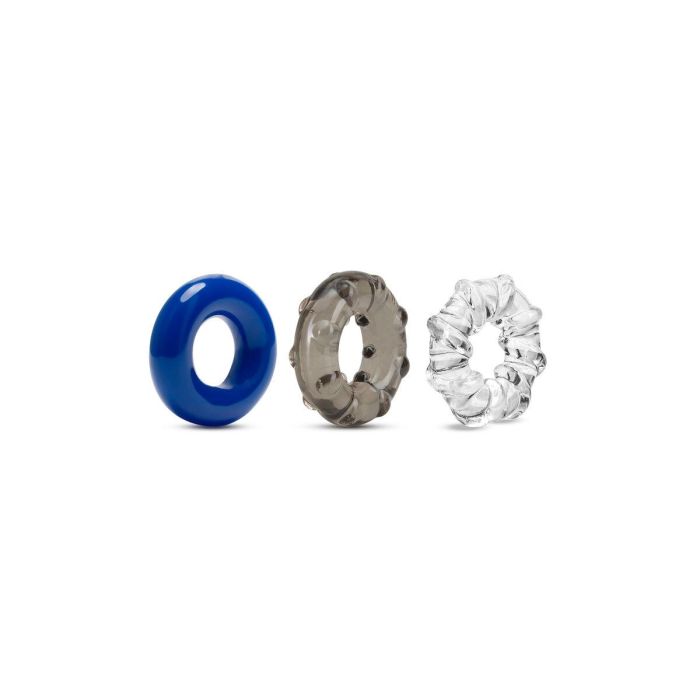 Anillo para el Pene Blush Stay Hard Multicolor 6 Anillo para el Pene Blush Stay Hard Multicolor 6