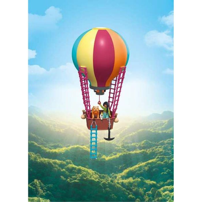 PLAYMOBIL 71853 Viaje En Globo Animals Y Friends, con tigre y cacatúa, para niños +4 años 1 PLAYMOBIL 71853 Viaje En Globo Animals Y Friends, con tigre y cacatúa, para niños +4 años 1