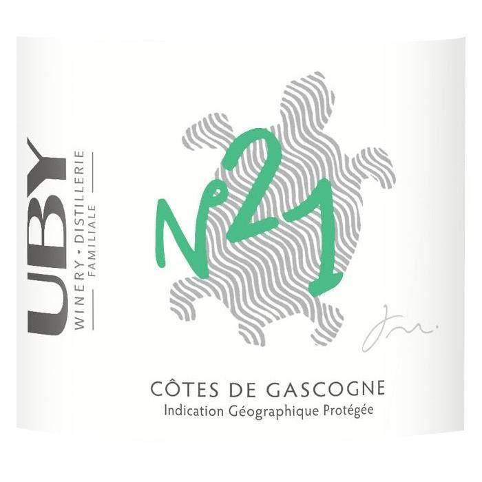 Domaine Uby Sauvignon - Vino blanco de Côtes de Gascogne 1