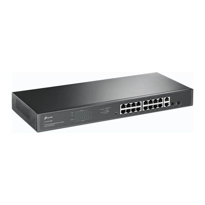 Tp-link TL-SG1218MP Switch Gigabit de 18 Puertos con 16 Puertos PoE+ y Montaje en Rack 1