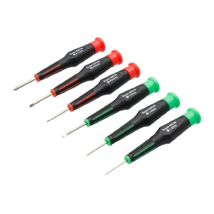 Set de Destornilladores Ferrestock Phillips (6 pcs) 1 Set de Destornilladores Ferrestock Phillips (6 pcs) 1
