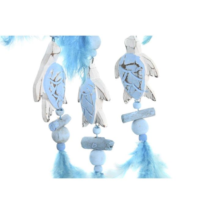 Decoracion Colgante Mediterraneo DKD Home Decor Blanco Azul 5 x 45 x 14 cm (2 Unidades) 1 Decoracion Colgante Mediterraneo DKD Home Decor Blanco Azul 5 x 45 x 14 cm (2 Unidades) 1